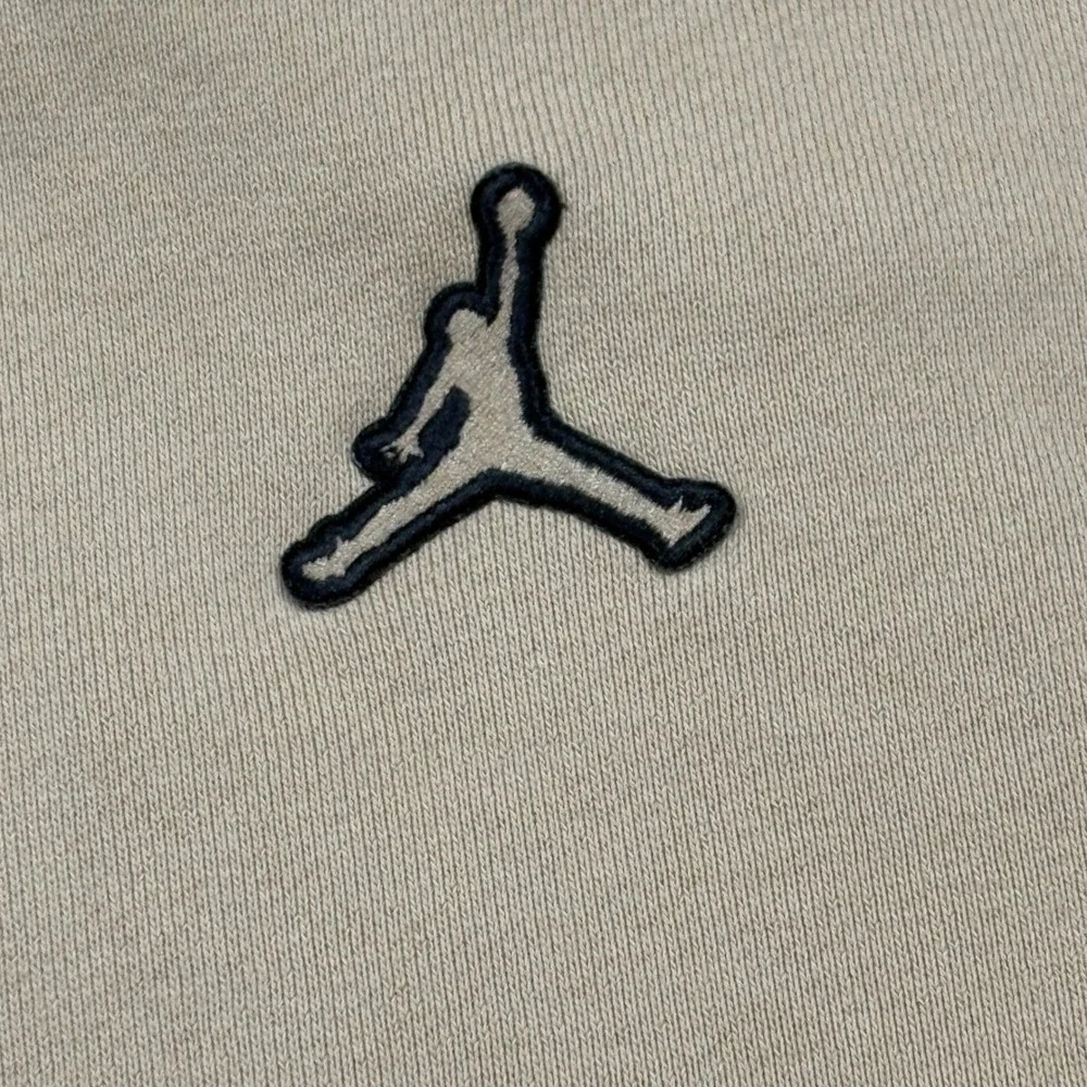 Jordan Hoodie Mens Large Tan Jumpman Signature Pullover Sweatshirt